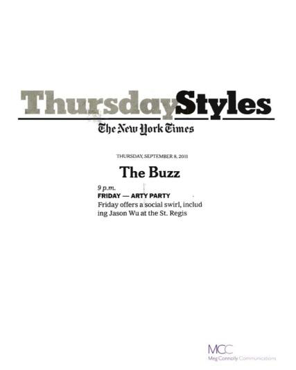 Thursday Styles article